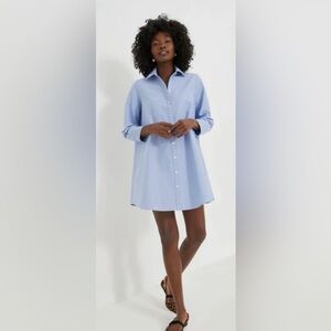 NWT Tuckernuck Pomander Place Harris Chambray shirt dress, L